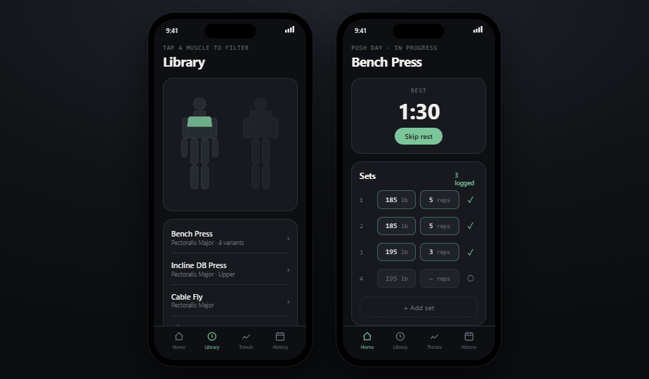 Weighted — anatomy library and active workout